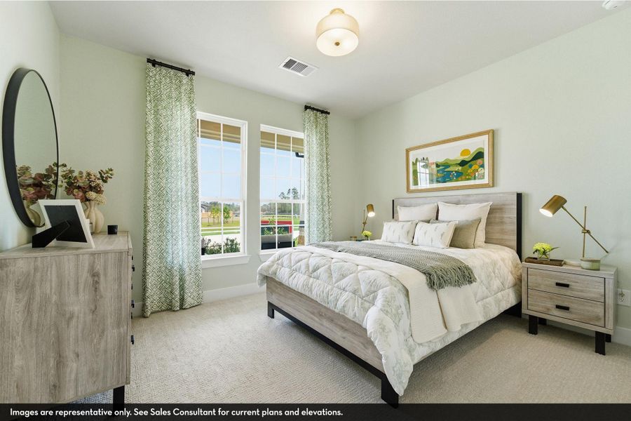 Furnished interior view inside a new home in Bay Creek, Baytown (Image 31).