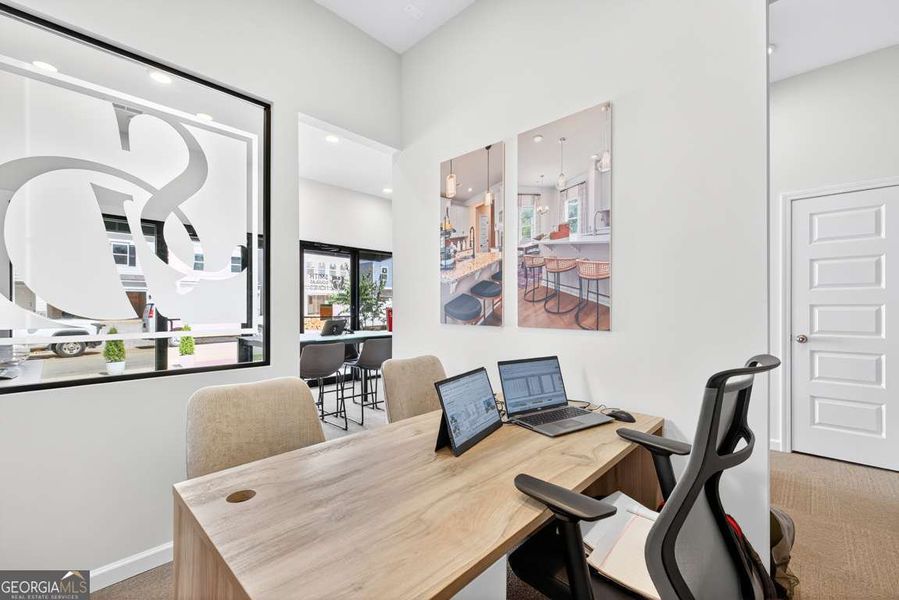 Furnished interior view inside a new home in Crescent Towns, Riverdale (Image 37).