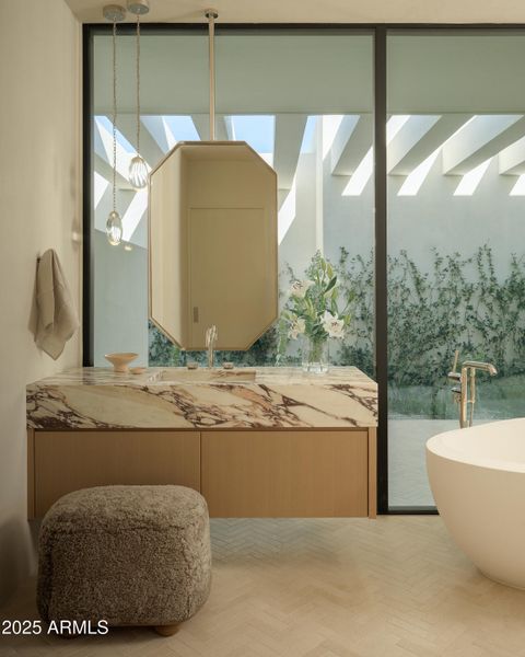 Primary Vanity Detail Primary Vanity Detail