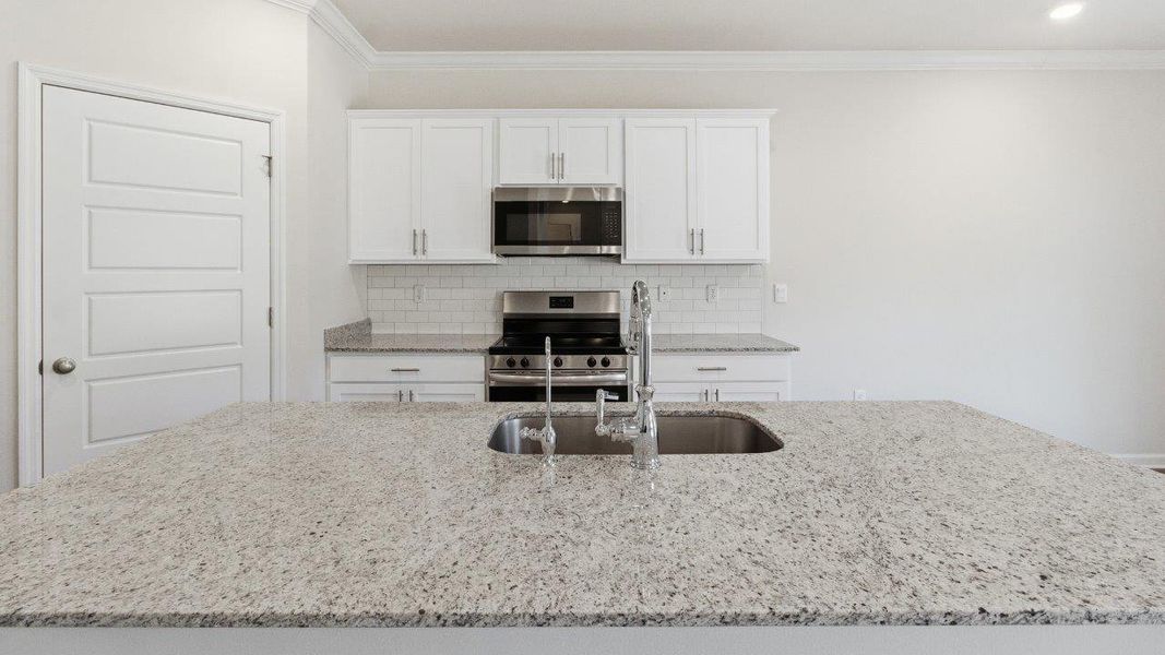 Furnished interior view inside a new home in Misting Springs, Crawfordville (Image 9).