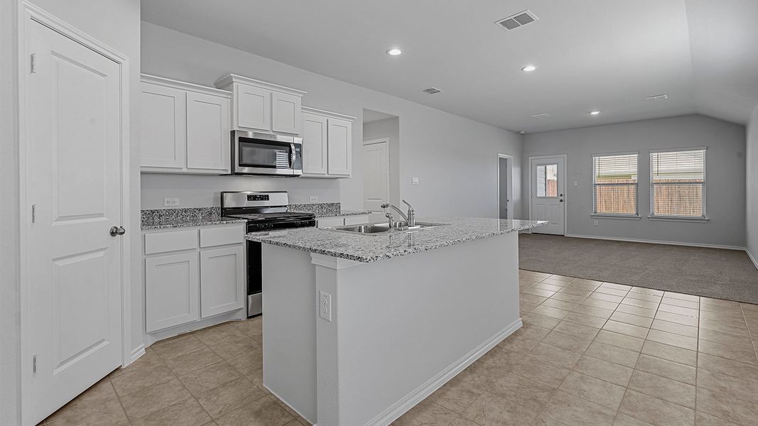Representative furnished interior of a home built from the Amber by D.R. Horton in The Hills at Reunion, Newark (Image 5). Representative furnished interior of a home built from the Amber by D.R. Horton in The Hills at Reunion, Newark (Image 5).