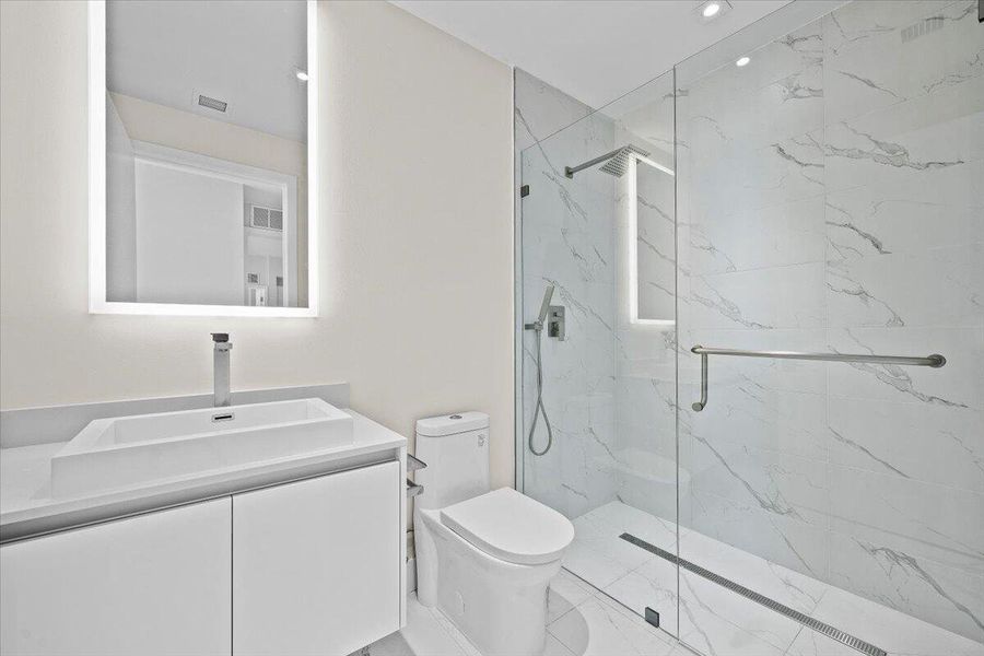 Furnished interior view inside a new home in , West Palm Beach (Image 11).