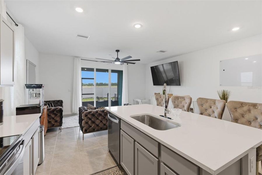 Furnished interior view inside a new home in , Apollo Beach (Image 15).