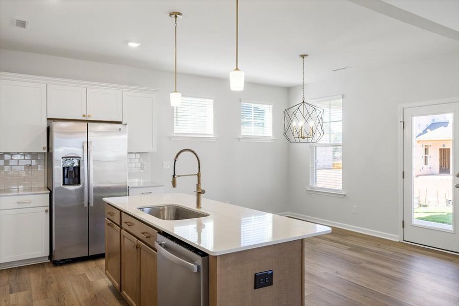 Furnished interior view inside a new home in Sweetbrier, Durham (Image 10).