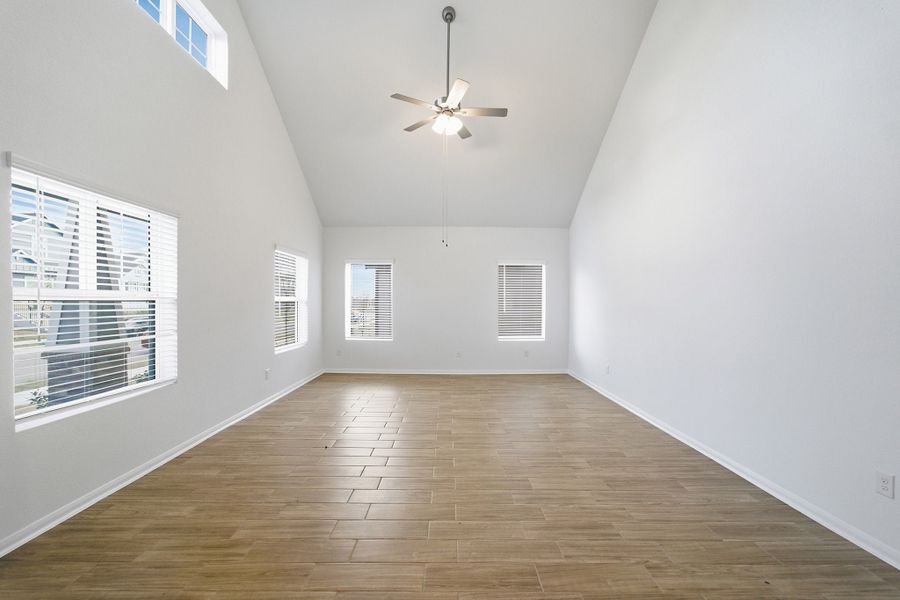 Spacious, unfurnished interior of a new home in Brooklands, Hutto (Image 24). Spacious, unfurnished interior of a new home in Brooklands, Hutto (Image 24).