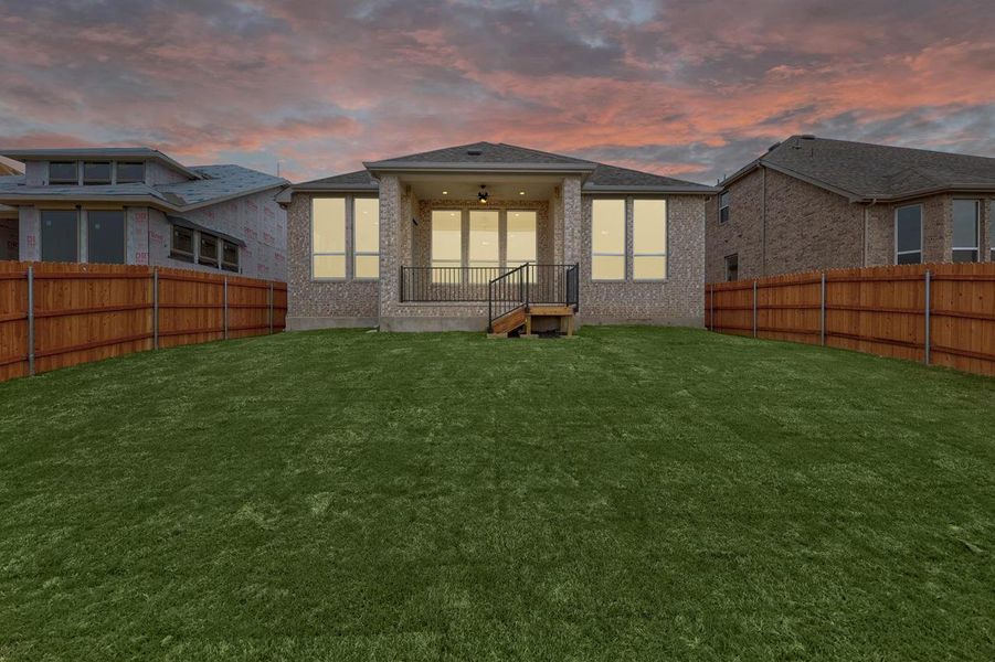 Front exterior of a new home in Lakeside at Tessera on Lake Travis, Lago Vista, TX, highlighting curb appeal (Image 16).