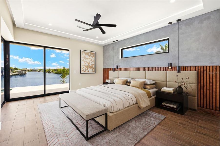 Furnished interior view inside a new home in , Cape Coral (Image 18).