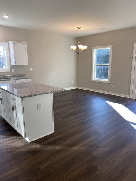 Representative unfurnished interior of a home built from the Carter by Foundation Home Builders LLC in Stallings Grove, Spring Hope (Image 16).