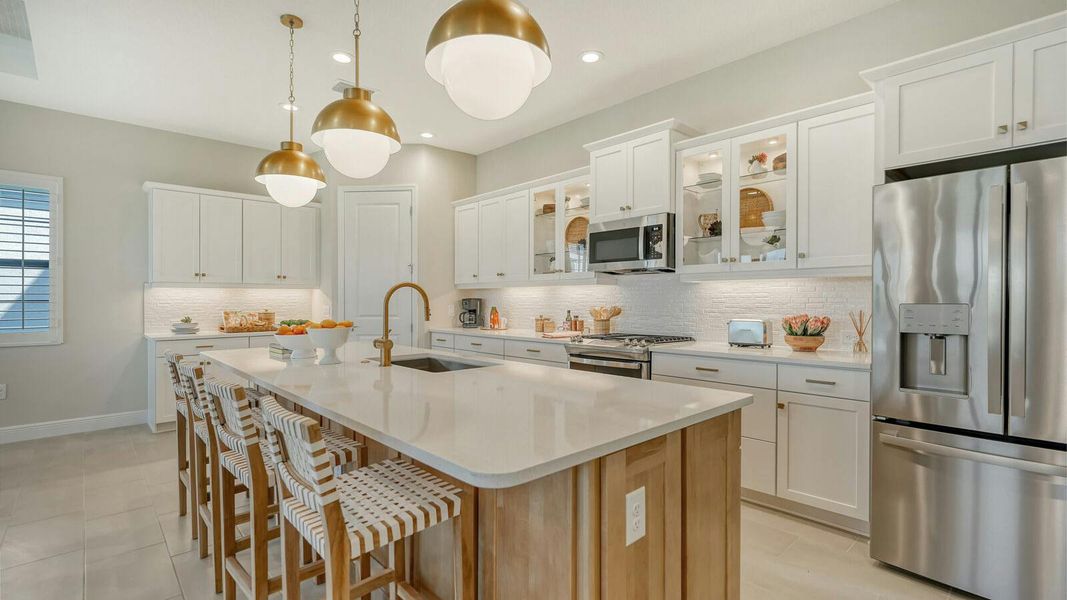 Furnished interior view inside a new home in Vistera of Venice Real Estate and Homes for Sale in Venice, FL - Neal Communities, Nokomis (Image 10).