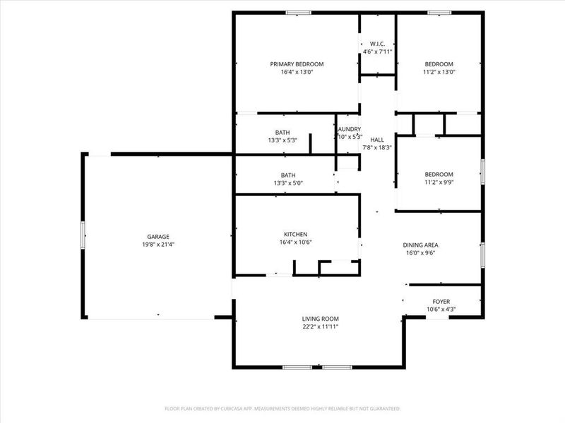 2D floor plan layout of this home in , Waxahachie, TX (Image 4).
