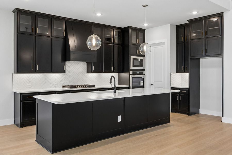 Furnished interior view inside a new home in Painted Tree Lakeside, McKinney (Image 10).