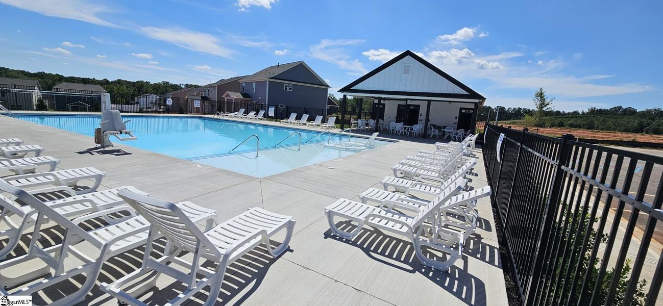 Front exterior of a new home in Sedona, Greenville, SC, highlighting curb appeal (Image 2).