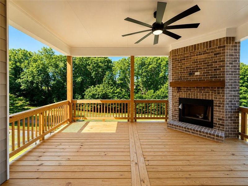 Exterior details and patio area of a home in , Pendergrass (Image 4). Exterior details and patio area of a home in , Pendergrass (Image 4).