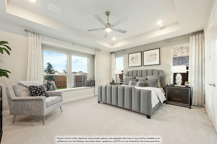 Furnished interior view inside a new home in Hayes Crossing, Midlothian (Image 30). Furnished interior view inside a new home in Hayes Crossing, Midlothian (Image 30).