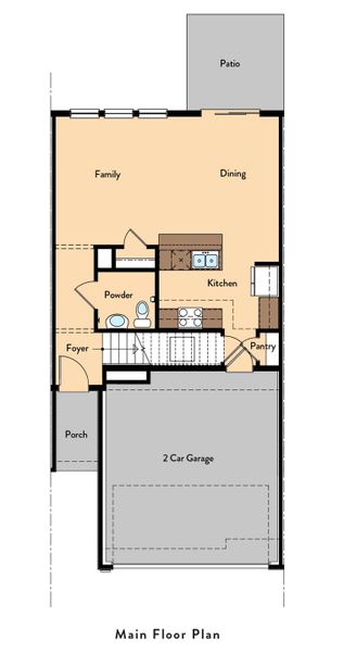 2D floor plan layout for the Cheyenne by View Homes in Aspen Meadows – Townhomes, Colorado Springs, CO (Image 3). 2D floor plan layout for the Cheyenne by View Homes in Aspen Meadows – Townhomes, Colorado Springs, CO (Image 3).