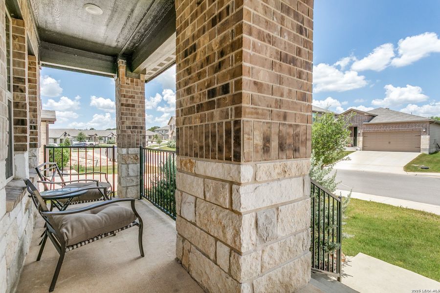 Exterior details and patio area of a home in Lark Canyon, New Braunfels (Image 4). Exterior details and patio area of a home in Lark Canyon, New Braunfels (Image 4).