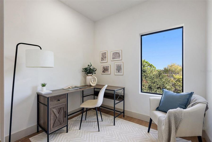 Furnished interior view inside a new home in , Tampa (Image 10).