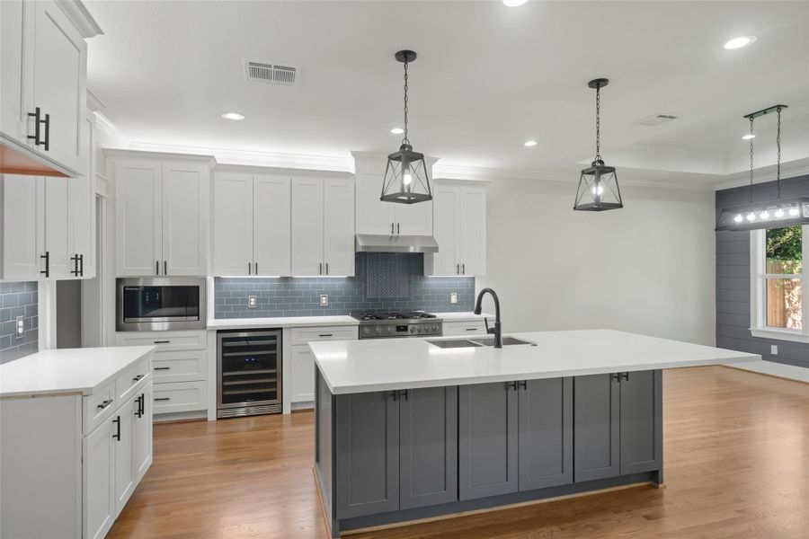 Furnished interior view inside a new home in , Houston (Image 6). Furnished interior view inside a new home in , Houston (Image 6).