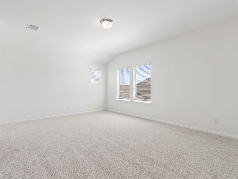 Spacious, unfurnished interior of a new home in Colony at Cole Springs - Boulevard Collection, Buda (Image 11). Spacious, unfurnished interior of a new home in Colony at Cole Springs - Boulevard Collection, Buda (Image 11).