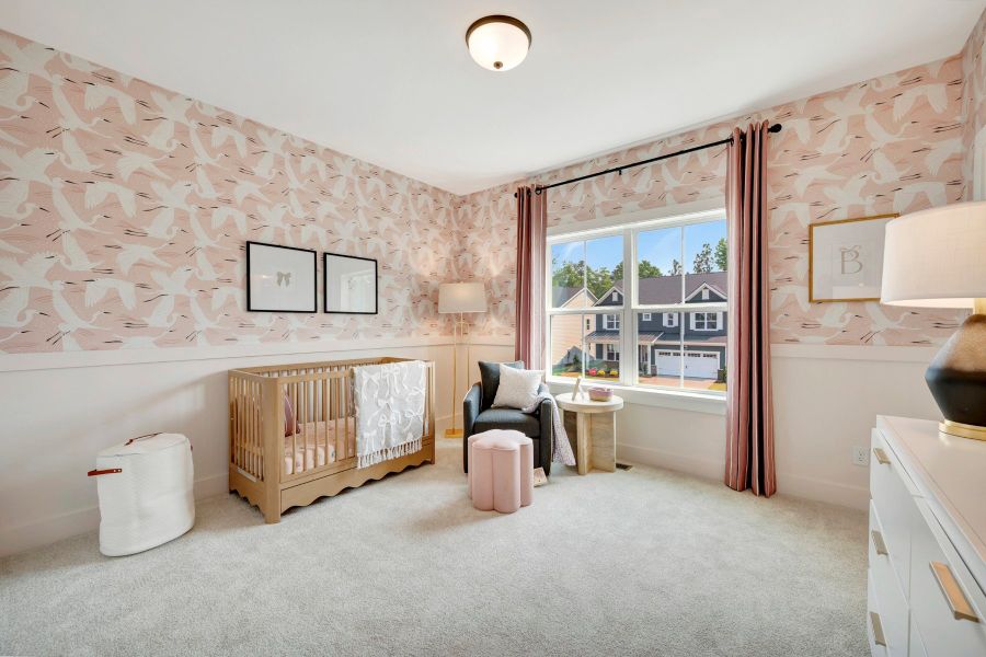 Furnished interior view inside a new home in Friendship Village, Apex (Image 15).