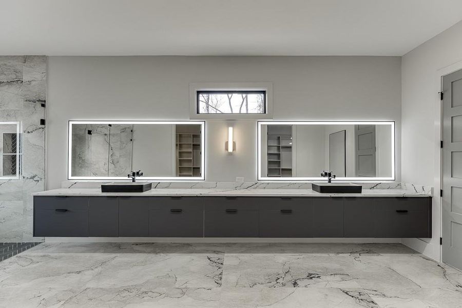 Furnished interior view inside a new home in , Buford (Image 40).