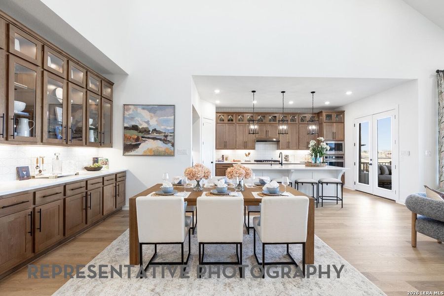 Furnished interior view inside a new home in Mont Blanc, Schertz (Image 6).