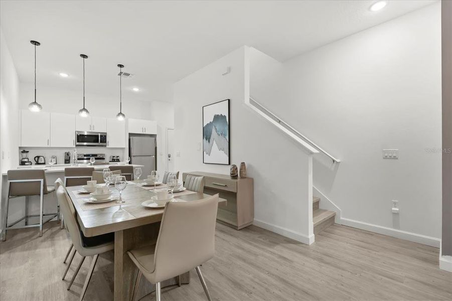 Furnished interior view inside a new home in , Davenport (Image 12).