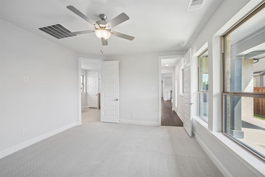 Spacious, unfurnished interior of a new home in Karis - Village Series, Crowley (Image 19). Spacious, unfurnished interior of a new home in Karis - Village Series, Crowley (Image 19).