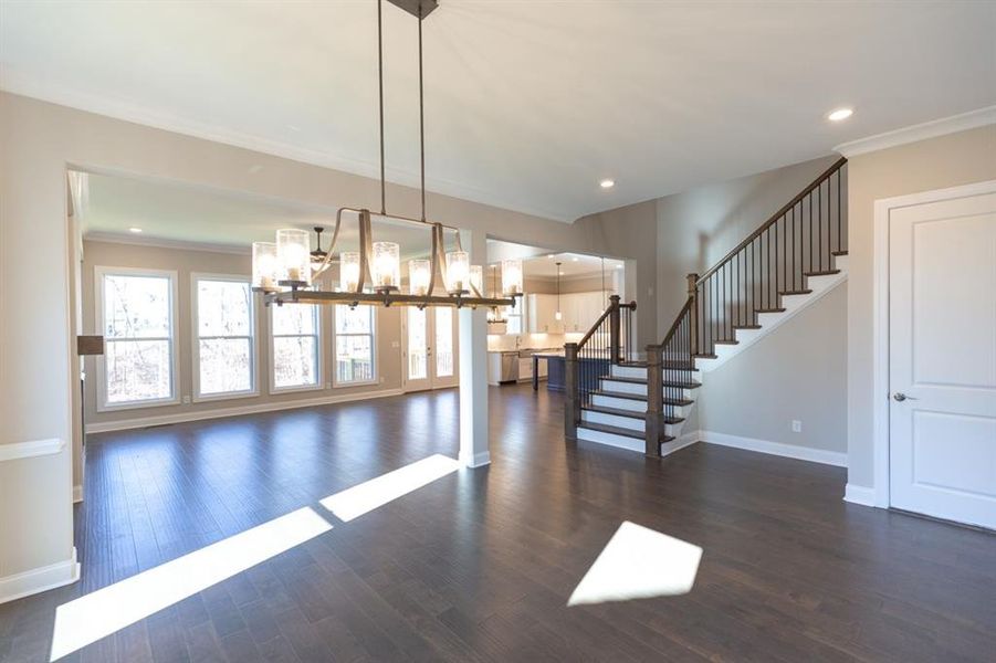 Spacious, unfurnished interior of a new home in Waterhaven, Cumming (Image 22).
