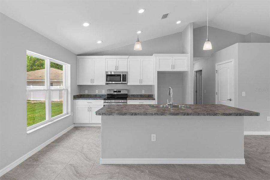 Furnished interior view inside a new home in , Brooksville (Image 6).