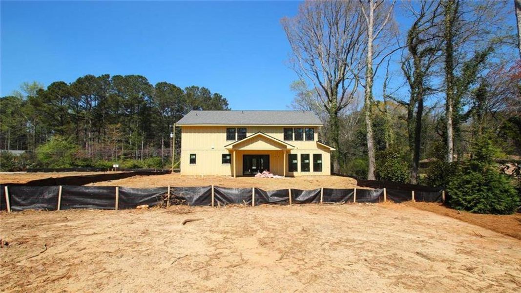 In-progress construction of a new home in , Stone Mountain, GA (Image 11).
