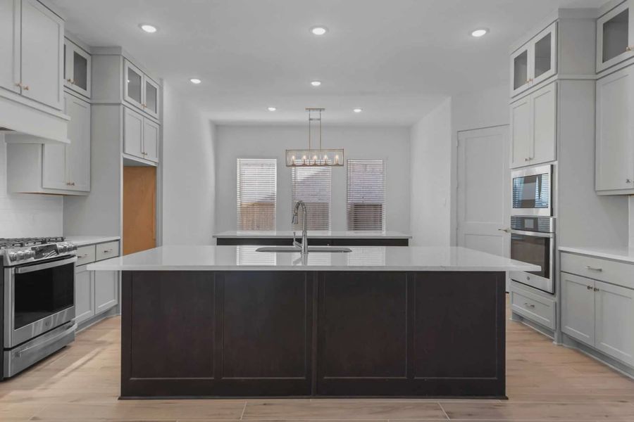 Representative furnished interior of a home built from the Lakeway by Chesmar Homes in Meridiana 50's, Manvel (Image 8).