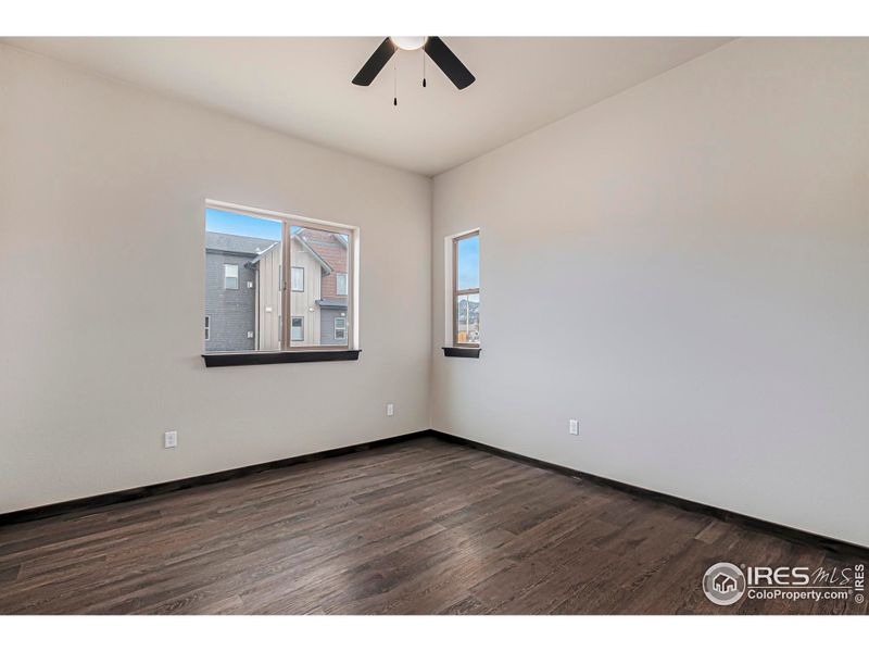 Bedroom with Sharp Finishes and Lots of Light