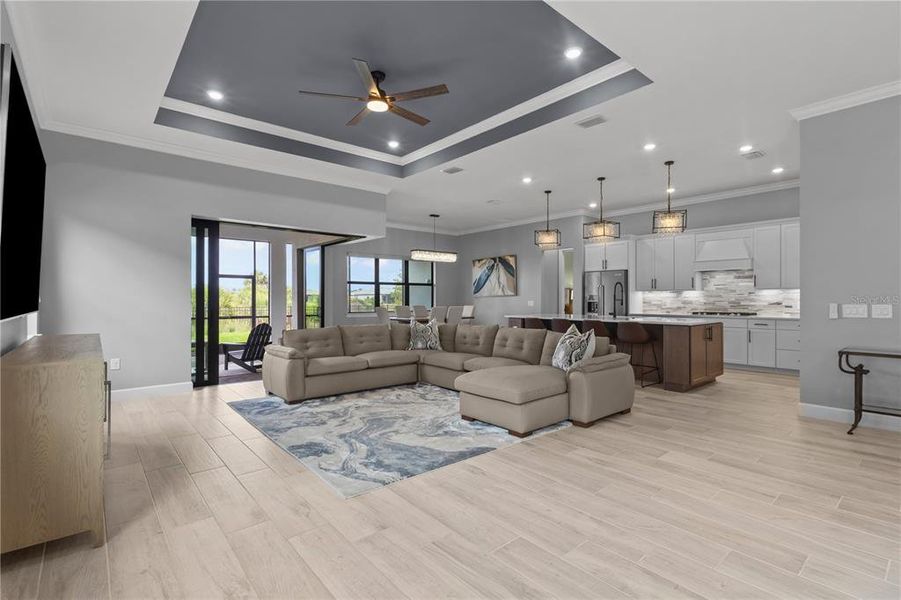 Furnished interior view inside a new home in , Nokomis (Image 9). Furnished interior view inside a new home in , Nokomis (Image 9).