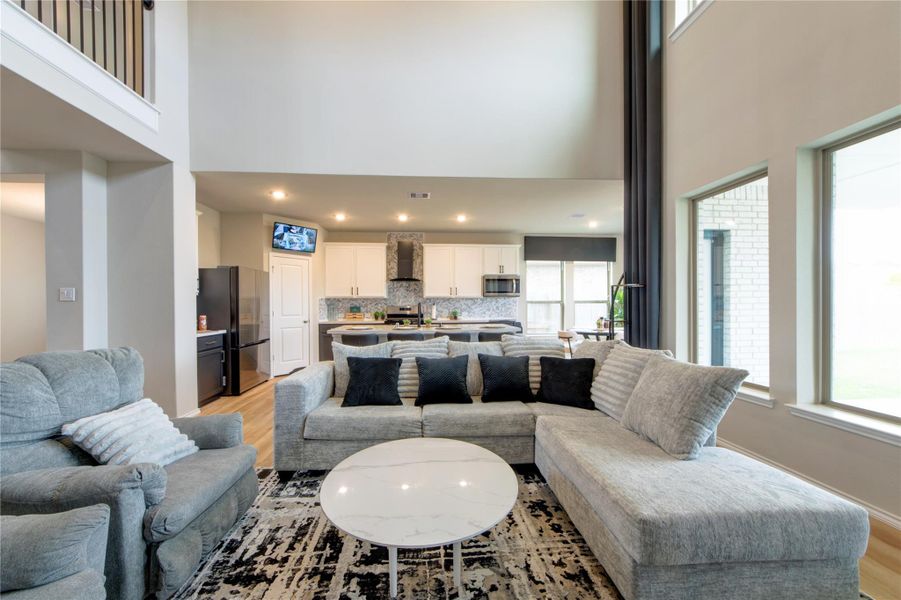 Furnished interior view inside a new home in , New Caney (Image 5). Furnished interior view inside a new home in , New Caney (Image 5).