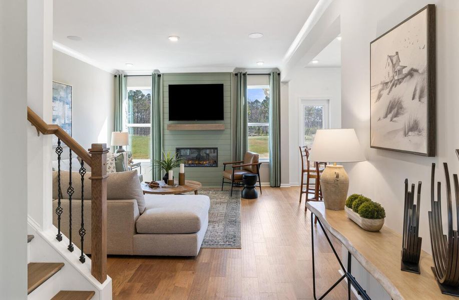 Furnished interior view inside a new home in The Groves of Berkeley, Moncks Corner (Image 5).