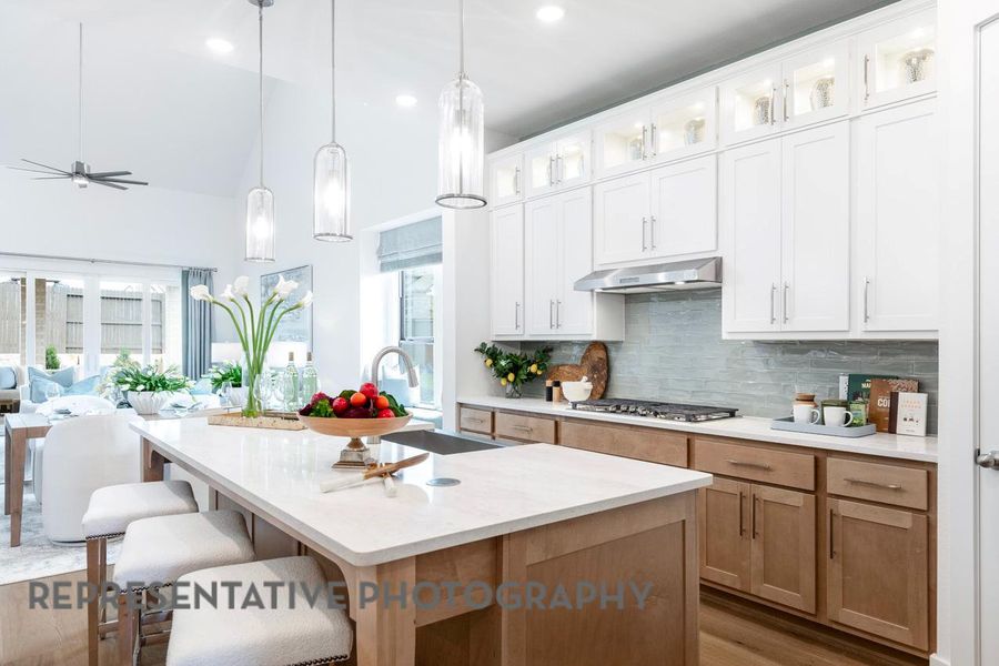 Furnished interior view inside a new home in , Lago Vista (Image 5).