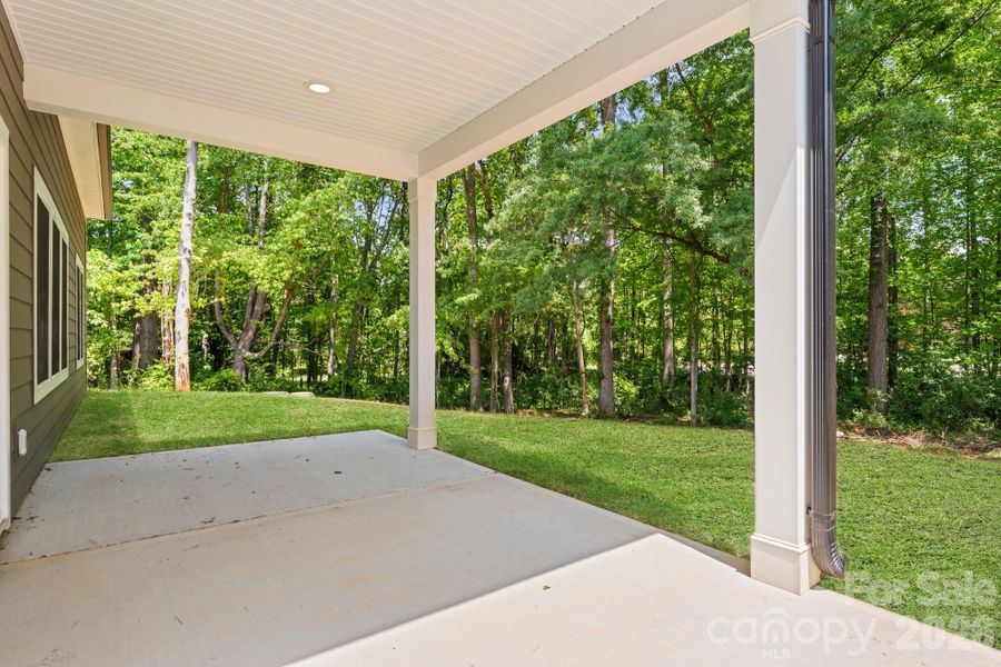 Exterior details and patio area of a home in , Huntersville (Image 26).