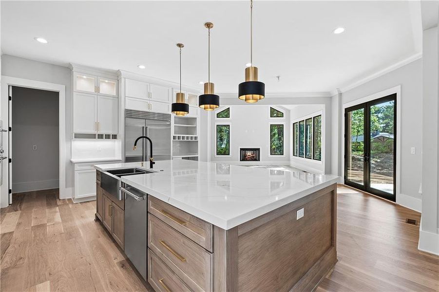 Furnished interior view inside a new home in , Marietta (Image 13). Furnished interior view inside a new home in , Marietta (Image 13).