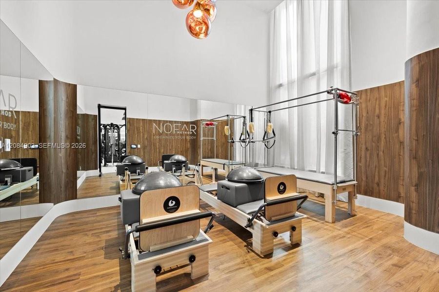 Furnished interior view inside a new home in , Miami (Image 11).