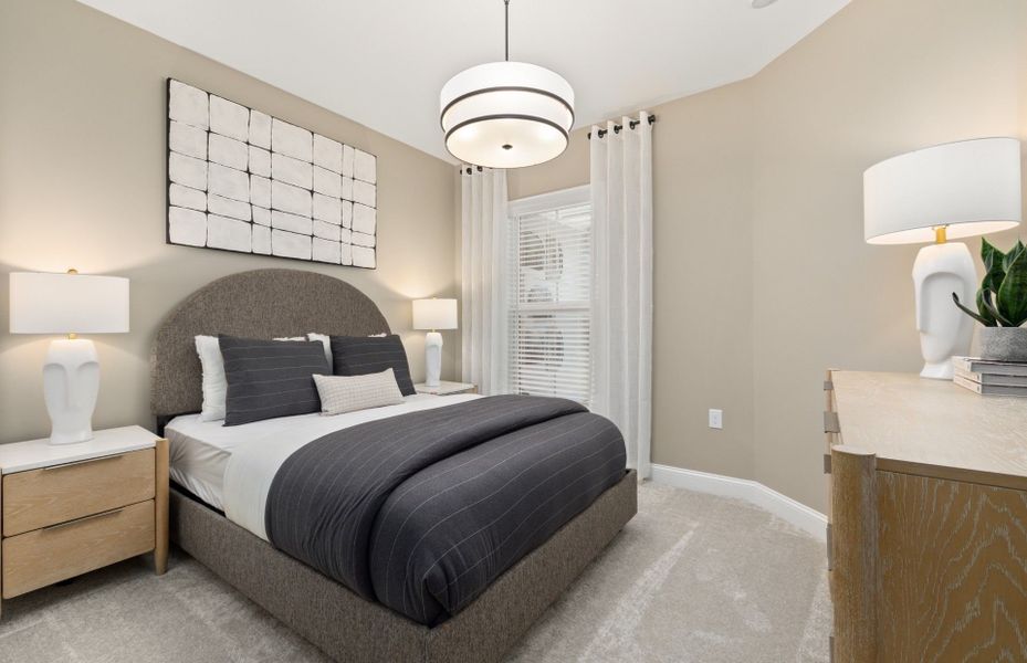Furnished interior view inside a new home in Carolina Overlook, Clayton (Image 12).