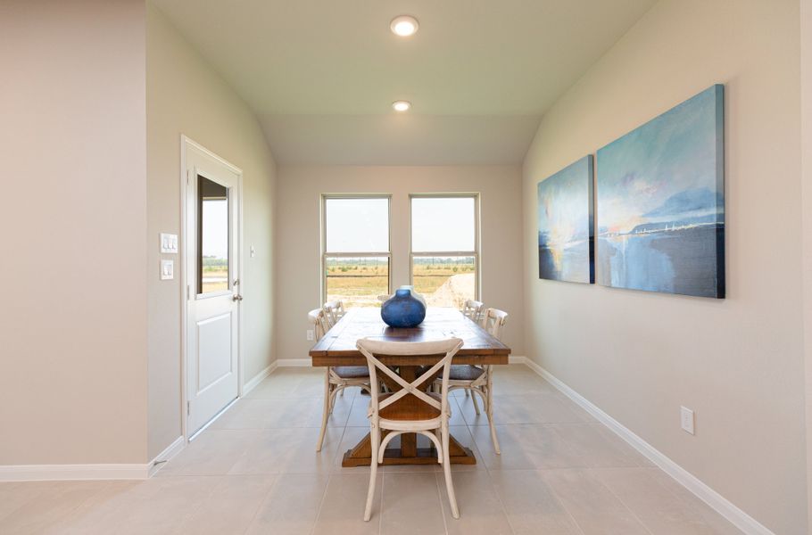 Furnished interior view inside a new home in Montgomery Ridge, Montgomery (Image 25).