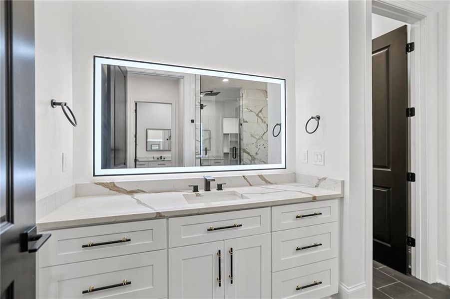 Furnished interior view inside a new home in , Chattahoochee Hills (Image 29).