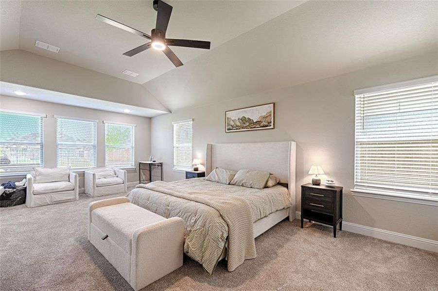 Furnished interior view inside a new home in Parks at Panchasarp Farms, Burleson (Image 13).