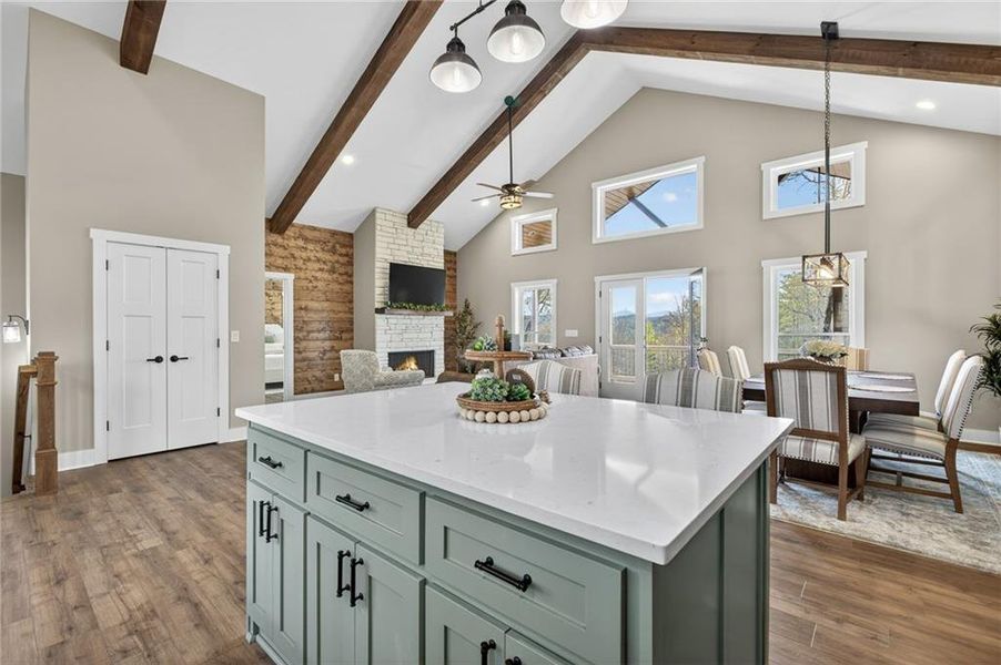 Furnished interior view inside a new home in , Morganton (Image 16). Furnished interior view inside a new home in , Morganton (Image 16).