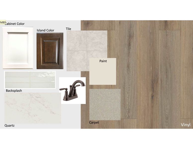 Sample of building materials used in homes in Terra Escalante, Blue Ridge (Image 3). Sample of building materials used in homes in Terra Escalante, Blue Ridge (Image 3).