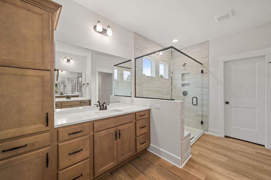 Furnished interior view inside a new home in Wexford, Elon (Image 14).
