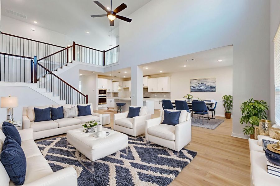 Living Room - Virtually Staged Living Room - Virtually Staged