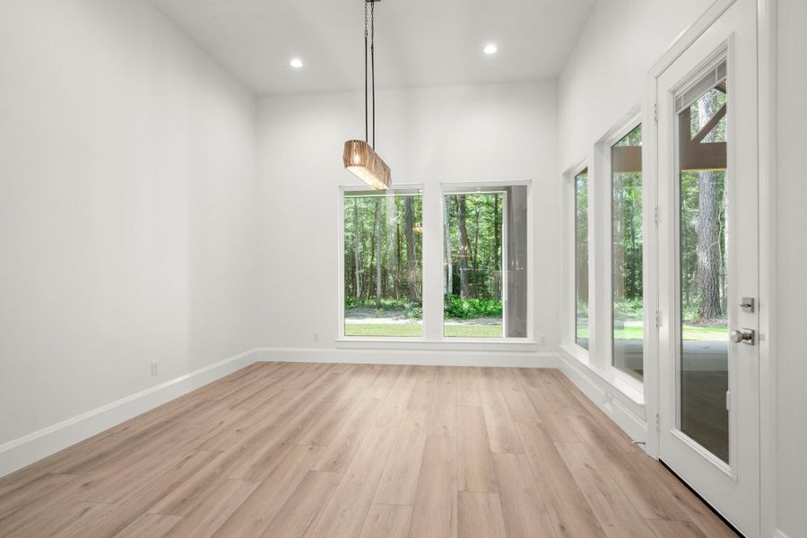 Spacious, unfurnished interior of a new home in , New Waverly (Image 32).