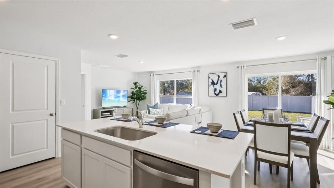 Furnished interior view inside a new home in Balm Grove, Wimauma (Image 26).